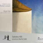 Litanies pour Ronchamp