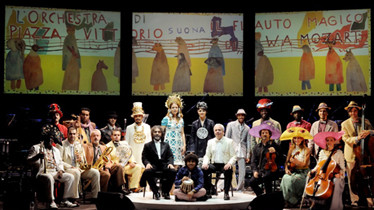 Al teatro Quirino per “Flauto Magico” con l’Orchestra di Piazza Vittorio 1