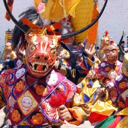 bhutan45m Paro festival
