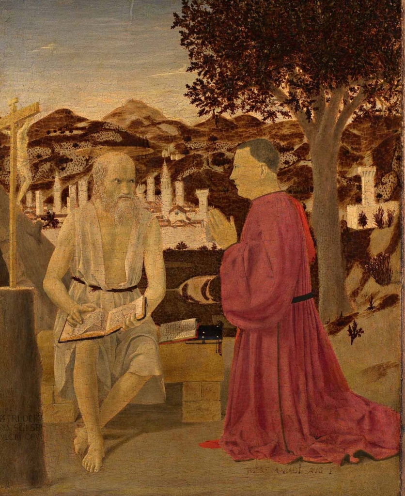 PIERO_San Girolamo e donatorem