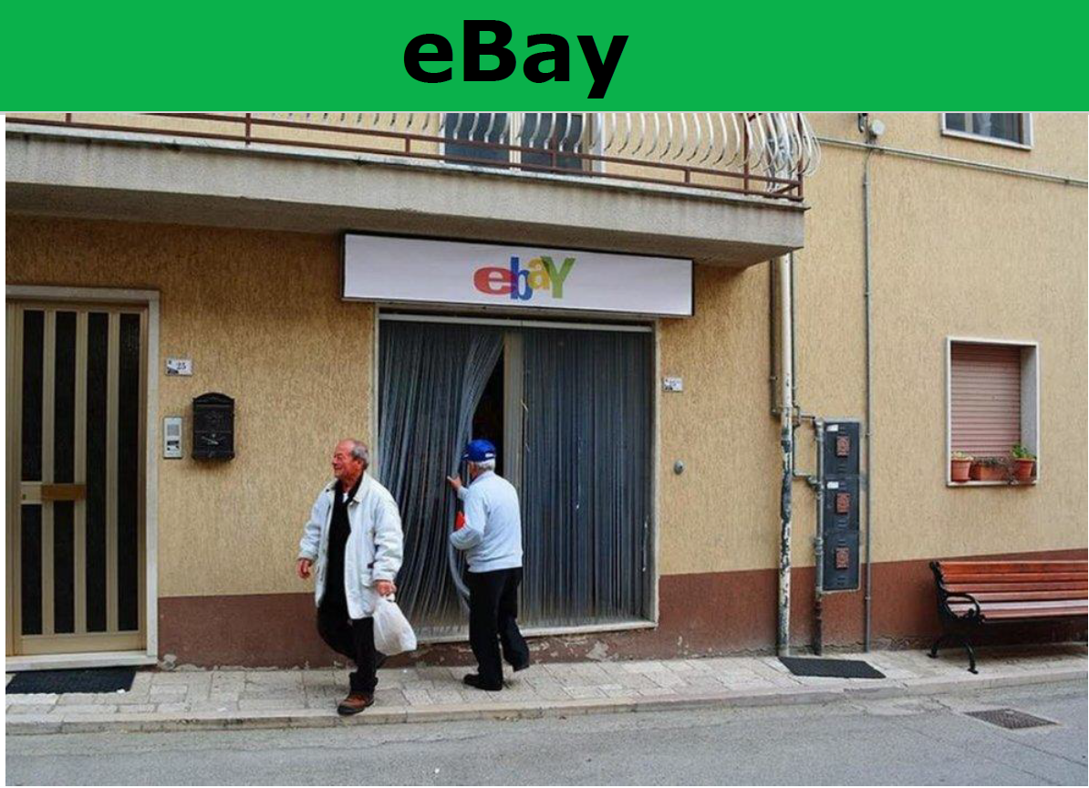 Come un emporio dove si può acquistare tutto quello che occorre o vendere quello che non serve più, anche eBay è una vetrina di offerte sul web