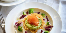 Crostatine con mousse di broccoli